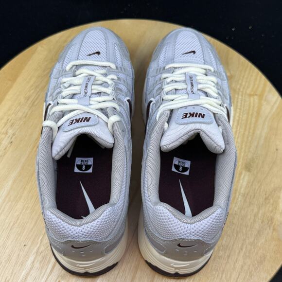 Nike P-6000 College Grey Burgundy Crush CD6404-028 Men\'s Size 8